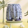 Bañador Infantil de Tirar Hacia Atrás, Niños, Trajes de Baño para Niños Medianos y Grandes, Bañadores Profesionales de Doble Capa Anti-Vergüenza y Equipo Completo