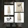 Delantal impermeable de lona con abertura, hecho a medida, diseño simple, adecuado para cocinas comerciales y catering, alta calidad, ropa de trabajo duradera, con impresión de logotipo