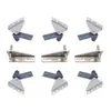 Cerrador de Puerta de Refrigerador de Plástico Económico con Rebote, Bisagra de Puerta de Refrigerador, Gancho de Puerta de Refrigerador, Bisagra de Puerta