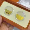 Pegatina de Teléfono de Oro Puro 999 con Amuleto de Fortuna de Dibujos Animados para que las Princesas se Hagan Ricas, Venta al por Mayor de Fábrica y Dropshipping Disponibles