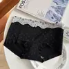 Nova Calcinha de Seda Gelada Sexy com Renda de Bolinhas Estilo Francês para Mulheres, Comprimento Estendido, Forro 100% Algodão, Cintura Baixa, Direto do Fabricante