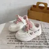 Tênis Chunky da Moda para Meninas, com Sola Grossa, Design Fofo de Desenho Animado, Novos Tendências de Nicho para Primavera e Outono 2026, Calçados Infantis