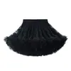 Directo del fabricante: Falda de tutú de tercera generación para adultos, falda de malla súper abultada, minifalda estilo ballet dopamina, media falda de baile
