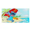 Toalla de Playa de Dibujos Animados Stitch Toalla de Baño Toalla Estampada Vacaciones Tamaño Grande Fitness Toalla Absorbente Natación Toalla de Playa