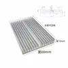 Disipador de calor de perfil de aluminio Amplificador de potencia electrónico Radiador de placa base Router de alta potencia Bloque de disipación de calor de aletas densas de grado industrial