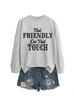 No Amigable No Europeo y Americano Cómodo Nuevo para Mujer Deseo Exportación Transfronteriza Sudadera Base Otoño e Invierno