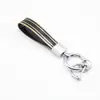 Llavero Popular de Metal para Coche Transfronterizo Anillo de Llavero de Aleación de Zinc Colgante Cadena de Llavero con Borde Dorado Fábrica Venta al por Mayor