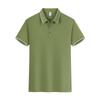 Camisa polo de verão transfronteiriça, roupa de trabalho personalizada, camiseta, publicidade profissional, camisa cultural, ferramentas, empresa, roupas de trabalho, logotipo