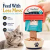 O Espremedor de Comida de Gato Fofo KineShineX é uma ferramenta conveniente para dispensar comida úmida de sachês, espremendo suavemente cada porção para reduzir o desperdício