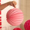 Melancia lanterna de papel decoração do quarto de casamento suprimentos bola de favo de mel enfeites de casamento fundo de noivado parede festiva pingente decorações