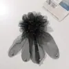 Super Estilo de Fada, Lindo, Doce e Descolado, Tecido de Tule Atmosférico, Strass, Fitas, Flores, Acessórios de Cabelo Artesanais DIY, Enfeites de Cabelo, Acessórios para Broche