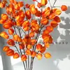 Decoraciones de Año Nuevo, Arreglos de Frutas y Flores de Linterna Artificiales, Frutas de la Fortuna Festivas, Frutas de Espuma para Sala de Estar Mesa de Comedor, Flores Artificiales, Accesorios para Fotografía