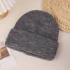 Sombrero de lana de ocio de pelo de conejo de otoño e invierno europeo y americano para hombre y mujer, cálido, con orejeras, sombrero para el frío, sombrero de esquí de color liso de moda, versátil