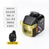 Farol de Bicicleta 1200 Lumens Liga de Alumínio Ciclismo Noturno Longa Duração USB Luz para Bicicleta de Estrada Equipamento de Ciclismo