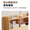 Estantería de color madera cama tatami integrada apartamento pequeño minimalista moderno caja de almacenamiento con cajones multifuncional cama doble