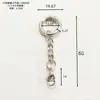 Argolas de Metal com Mola, Conjunto de Três Peças com Fechos Lagosta para Corrente, Ganchos de Pendurar para Acessórios de Brinquedos, Argolas de Mola, Acessórios de Ferragens em Estoque