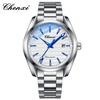 Relógio de quartzo Dawn masculino pulseira de aço à prova d'água luminoso moda negócios simples relógio masculino fabricantes atacado
