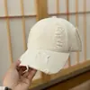 Nueva gorra de béisbol desgastada estilo vintage para mujer, nuevo modelo de verano, gorra de protección solar de copa suave adelgazante, moderna para hombres