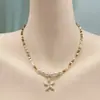 Collar de Cadena para Clavícula de Concha de Estrella de Mar con Goteo de Aceite Multicapa Transfronterizo Europeo y Americano Estilo Versátil para Vacaciones en la Playa