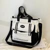 Ins Bolsa de Mamá Multifuncional para Cochecito Bolso Cruzado Gran Capacidad Hombro Único Bolso de Mano para Madre y Bebé Nylon Transfronterizo Bolsa para Madre y Bebé