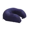 Almohada con joroba en forma de U Espuma viscoelástica de rebote lento Almohada en forma de U Almohada para viajes en avión Almohada para siesta Almohada viscoelástica