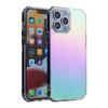 Funda para teléfono 13PRO MAX con botón galvanizado, acrílica, color plateado, material TPU, Alemania Bayer