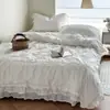 Juego de Cubre Cama Lavado a la Piedra de Primera, Quinta, Séptima, Novena y Décima Generación de Tres o Cuatro Piezas, Colcha de Verano Sencilla de Algodón Puro, Colcha Delgada de Algodón Puro y Seda de Doble Cara
