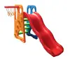 Escorregador Infantil Interno para Casa Combinação de Escorregador e Balanço Playground Infantil Instalações de Diversão Bebê Escorregador Ondulado