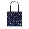 Bolsa de Compras para Niños Nuevo Planeta Espacial Creativa Moda Tendencia Cool Gran Capacidad Portátil Tote Caliente para Estudiantes de Primaria