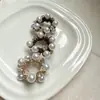 Elástico de Perlas Coreano y Japonés Elegante para Mujer, Cuerda para el Cabello Simple y Elegante, Diadema de Celebridad de Internet Coreana, Accesorio para Cola de Caballo