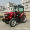 Trator Agrícola Grandus 504 Trator Pequeno de Tração nas Quatro Rodas Motor Dongfanghong Veículo Agrícola Pequeno