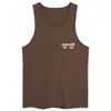 Comércio Exterior Verão Masculino Regata Cross-Fit Esportes Fitness Moletom Verão Tamanho Grande Masculino Camiseta sem Manga Camiseta de Manga Curta