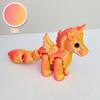 Adornos de Escritorio 3D Transfronterizos Impresos con Modelos de Ponis Multicolor con Articulaciones Móviles, Juguetes Transformables Hechos a Mano de Venta Caliente al por Mayor