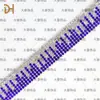 Novo Produto Criativo Linha de Onda Sonora Adesivos de Strass Tiras Autoadesivas Acessórios de Joalheria Roupas Sapatos e Chapéus Adesivos Decorativos de Diamante Completo DIY