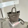 Bolso de Mano con Textura de Lichi para Mujer 2026 Nuevo de Moda Otoño Retro Versátil Bolso de Hombro para Viajes Cotidianos Bolso Cruzado Tipo Cubo