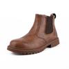 Exportación Transfronteriza de Zapatos de Protección Laboral de Caña Alta para Hombre, Suela de Goma Antimpactos, Antipinchazos, Puntera de Acero, Zapatos de Seguridad, Protector