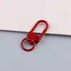 Fecho de Porta Colorido Pintado em Forma de U, Chaveiro Rotativo, Brinquedo de Pelúcia DIY, Boneca, Acessório Pendurado de Arte com Contas, Decoração
