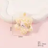 Xadrez Colorido Gatinho Resina DIY Acessórios para Joias Capa de Celular Fivela de Sapato Flor de Sapato Patch Grampo de Cabelo Acessórios de Cabelo Material