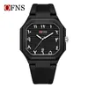 Reloj de Cuarzo Impermeable para Hombre Oufani con Números Árabes Modelo Popular Transfronterizo Simple y de Moda con Calendario Reloj Unisex