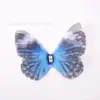 Fábrica Especial de Cadena Fuente Doble Capa Malla Bordada Pieza de Flor Mariposa DIY Disfraz Antiguo Dinastía Han Tocado Pasador Accesorios Accesorios para el Cabello