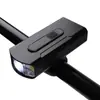 Conjunto de Faróis Farol de Bicicleta Liga de Alumínio Passeio Noturno Longa Duração da Bateria USB Farol para Ciclismo de Estrada Equipamento de Ciclismo