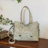 Bolsa de Gran Capacidad para Mujer 2026 Estilo Nuevo Simple Moda Retro Bolso de Hombro Cruzado Bolso Tote Elegante para Viajes