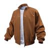 Chaqueta Transfronteriza High Street Retro Americano Chaqueta de Piloto para Adolescentes Primavera y Otoño Nueva Marca de Moda Cuello Alto Ropa de Trabajo