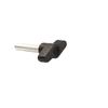Porca de Rebite Cego Tipo Z 36# M6/M8 Plástico Preto Tampas e Porcas de Parafuso de Apertar Manual em Estoque para Atacado do Fabricante.