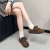 Novos sapatos femininos para o início da primavera de 2026: Sapatos de cadarço com sola macia estilo Birkenstock, mocassins retrô fofos e peculiares, sapatos casuais de cortiça