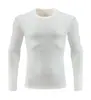 Nova camisa de compressão para esportes ao ar livre da fábrica de origem: camada de base respirável, de secagem rápida, não restritiva, com corte justo, amigável à pele e quente