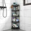 Estantes de almacenamiento para baño, incluyendo estantes de esquina, estantes de cocina sin taladro y estantes de almacenamiento de múltiples capas