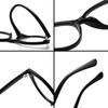 1304 Gafas planas TR90 de alta calidad con protección contra la luz azul, estilo ojo de gato, para mujer, de alta gama, con montura transfronteriza europea y americana.
