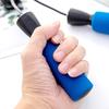 H542 cuerda de saltar de fitness para estudiantes cuerda de saltar de entrenamiento de plástico mango con rodamiento cuerda de saltar cuerda de PVC cuerda de saltar de prueba