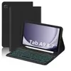 Funda protectora adecuada para tablet Samsung TabA9 8.7 pulgadas, teclado Bluetooth A11, funda de cuero desmontable con retroiluminación, envío transfronterizo